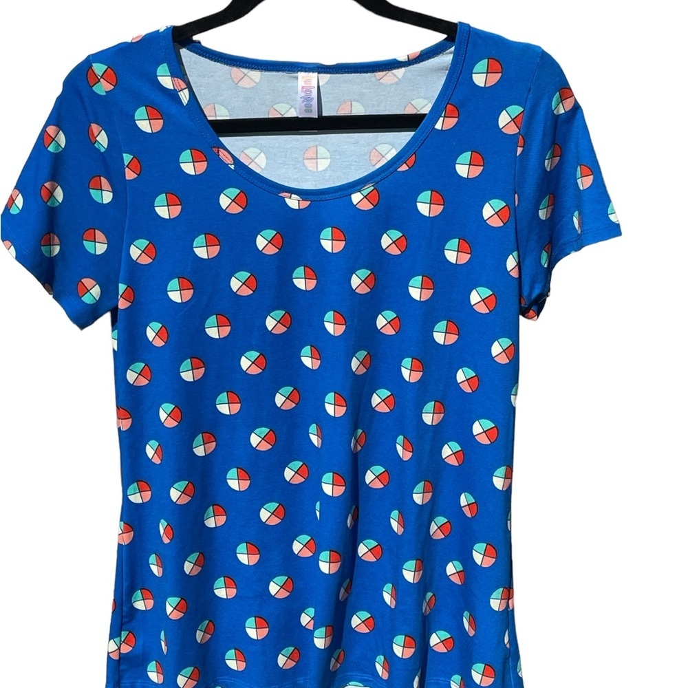 NWT LuLaRoe classic‎ T, cobalt blue, size small​